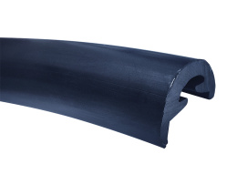 Привальный брус Radial 40х21мм синий Tessilmare ПВХ (10252353)